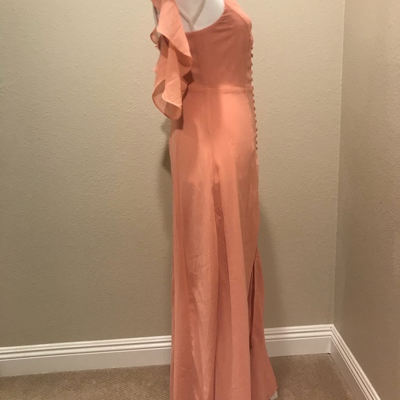 Peach colored dress - Picture 4 of 7